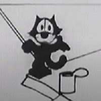 Felix gets the can 1925